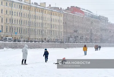 Зима в Санкт-Петербурге | РИА Новости Медиабанк