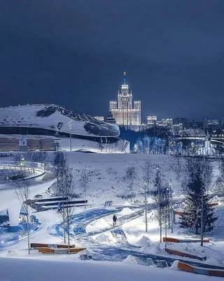 Зимняя Москва. Фотограф Виктор Климкин