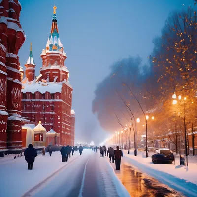 Зимняя Москва :: Александр Сивкин – Социальная сеть ФотоКто