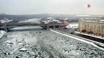 Картина маслом \"Зимняя Москва\" Еникеев