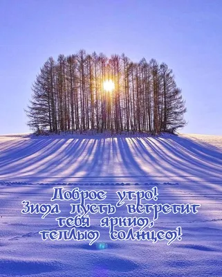 Красивые картинки «Доброе зимнее утро!» (48 фото) ⋆ GifFun.ru