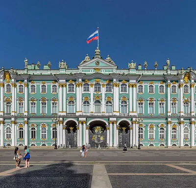 Достопримечательности Санкт-Петербурга. Зимний дворец.