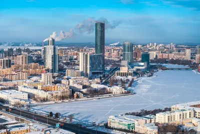 Екатеринбург ~ зима и город, …» — создано в Шедевруме