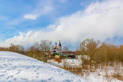 Фото «Церковь Богоявления» из фотогалереи «Зимний Ярославль» отель  «Yubileinaya hotel Yaroslavl