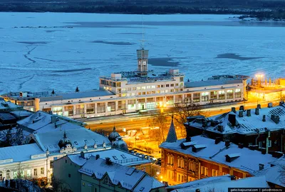 Зимние фотографии Нижнего Новгорода