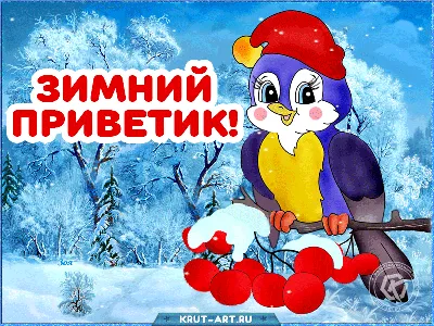 Зимний приветик!❄️🤗