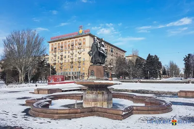 Заснеженный Волгоград в объективе фотографа