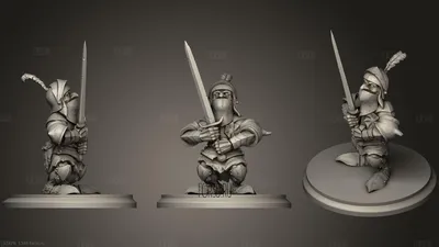 Злобный Карлик - 3d stl модель для ЧПУ