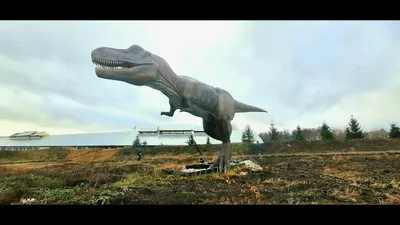 Парк Динозавров! Золотой город, Тульская область.Dinosaurs - YouTube
