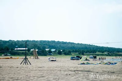 Пляж Золотые пески в Иркутской области