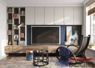 Как оформить TV зону в гостиной | Блог о дизайне интерьера OneAndHome