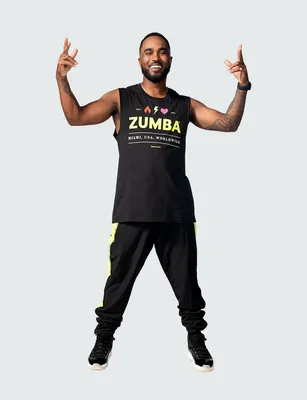 Zumba Miami Tank - Bold Black Z3T000122 – Natysports